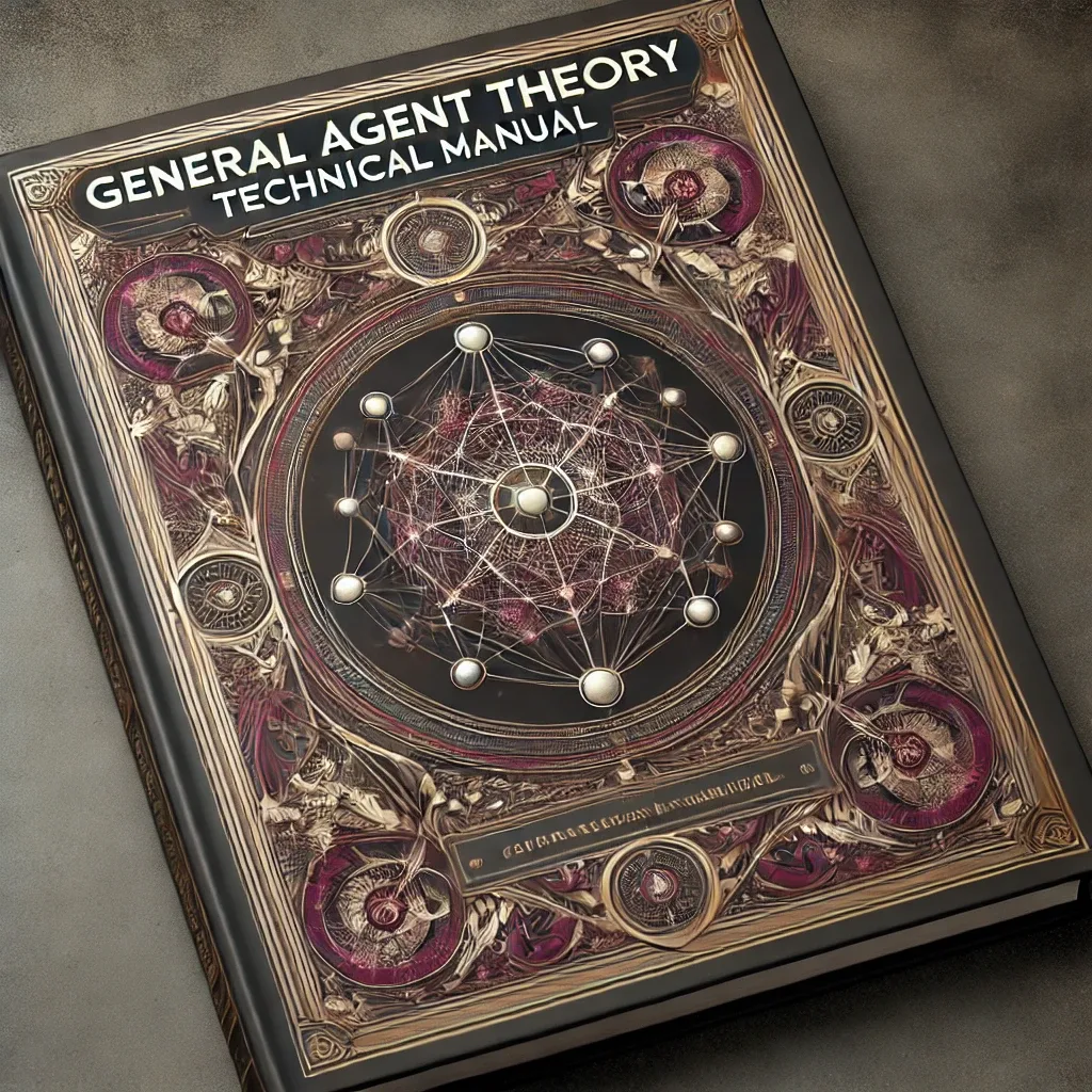Old book with General Agent Theory - Technical Manual